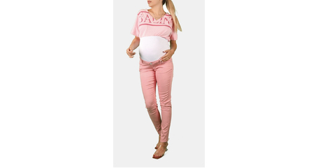 Брюки из хлопка для беременных 