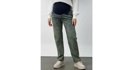 Джинсы для беременных с высокой спинкой