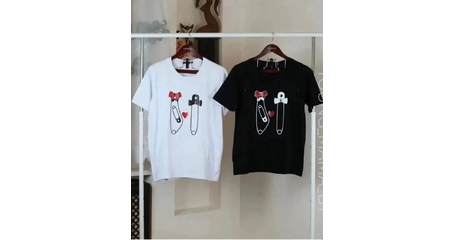 Футболка для беременных и кормящих с молниями